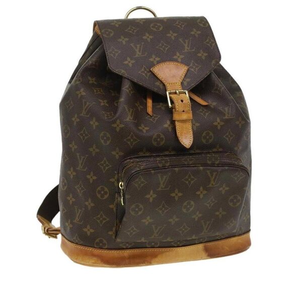 LOUIS VUITTON Monogram Montsouris GM Backpack - Picture 1 of 15